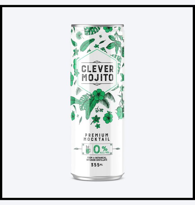 Clever - Mojito (Non-Alcoholic) - 6 x 355ml