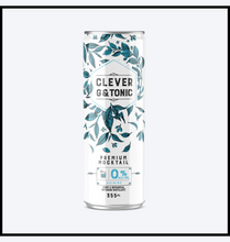 Load image into Gallery viewer, Clever - Gin &amp; Tonic (Non-Alcoholic) - 6 x 355ml
