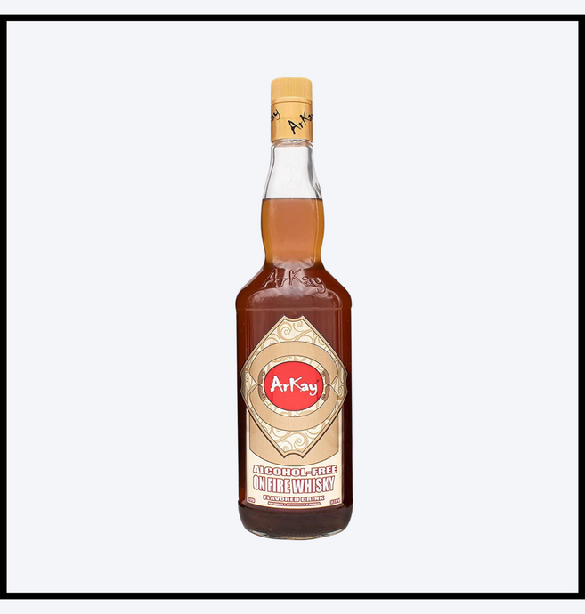 Arkay - Alcohol Free On Fire Whisky Flavoured Drink - 1L