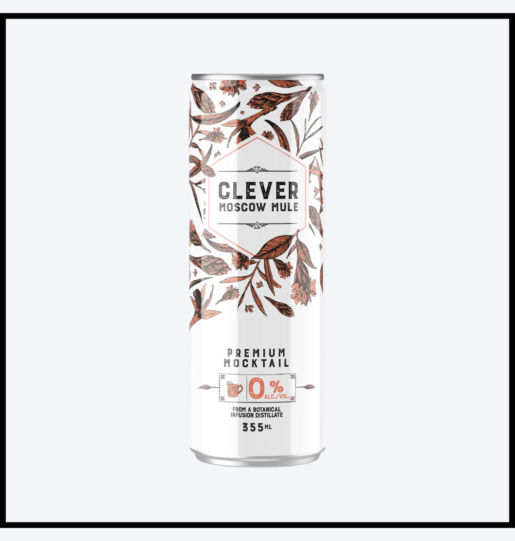 Clever - Moscow Mule (Non-Alcoholic) - 6 x 355ml