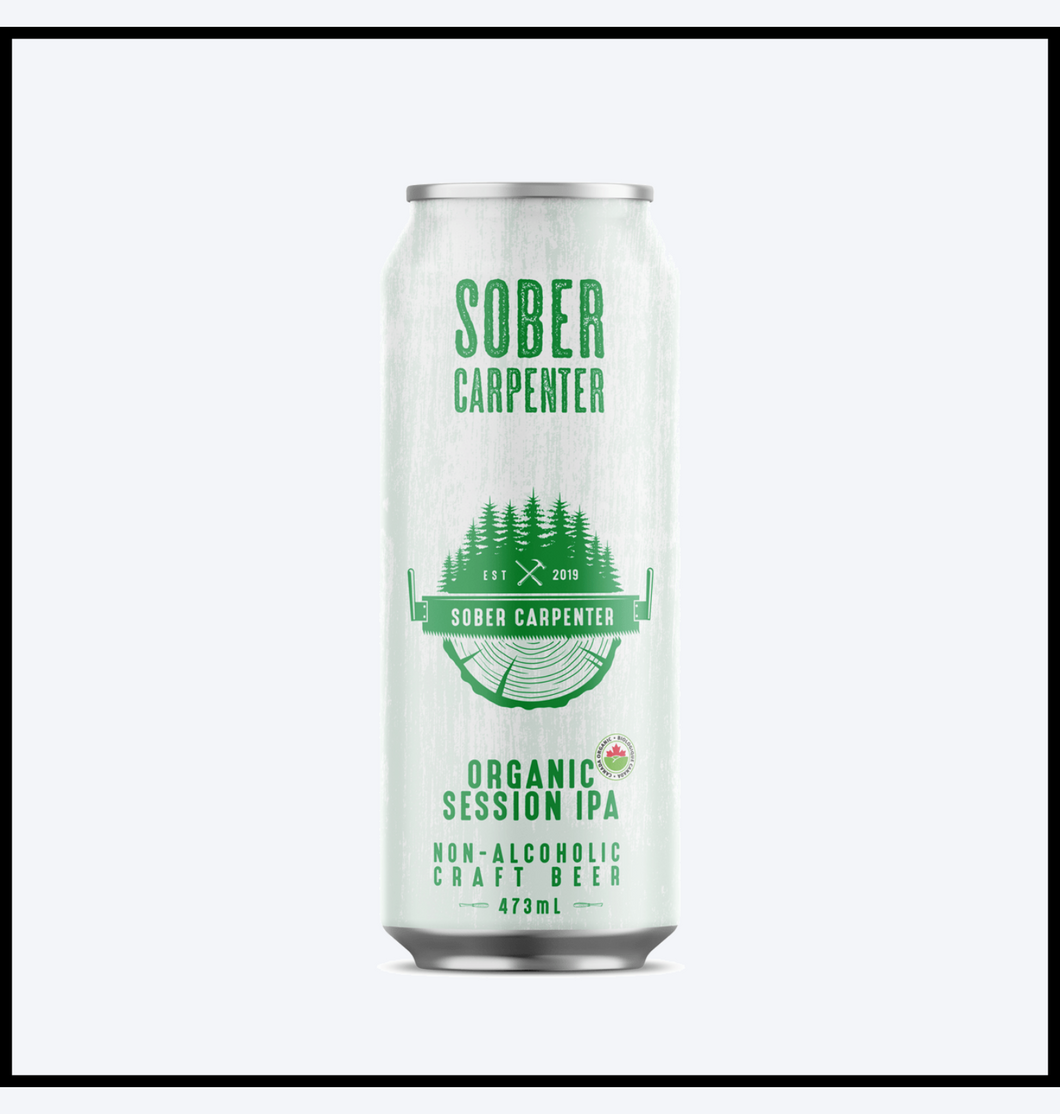 Sober Carpenter - Hazy IPA Organic (Non-Alcoholic) 6 x 473ml